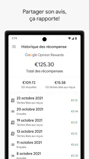 Google Opinion Rewards screenshot 1