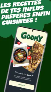 GoomY - Partage tes recettes screenshot 1