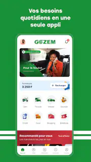 Gozem - Taxi, food & livraison screenshot 2