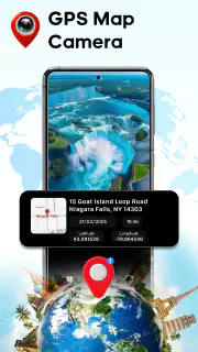 GPS Camera Map & Geotag Photos screenshot 1