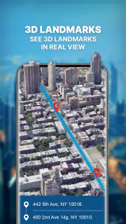 GPS Maps Navigation: GPS route screenshot 3