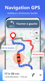 GPS navigation, Vivre Terre screenshot 1