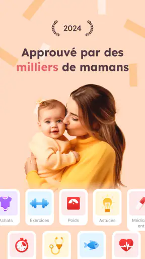 Grossesse: suivi & calendrier screenshot