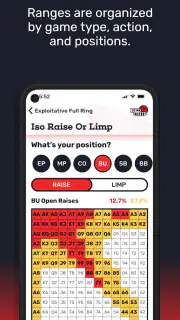 GTO Poker Ranges By Red Chip screenshot 3