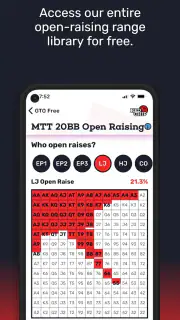 GTO Poker Ranges By Red Chip screenshot 5