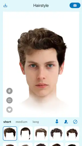 Hairstyle Try On - AI coiffeur screenshot