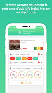 HalalOuPas? halal checker screenshot 2