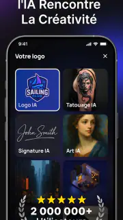 Hexa AI: Créa Logo, Art, Plus screenshot 1