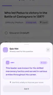 Histoday: History & Quizzes screenshot 8