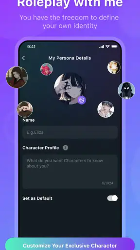 HiWaifu : ami IA et hub Waifu screenshot
