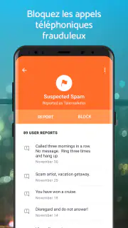 Hiya - Affichage ID et blocage screenshot 2