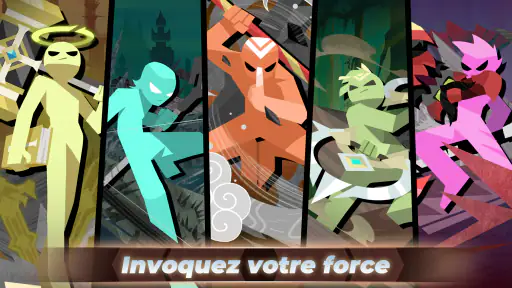 Homme-bâton contre monstre screenshot