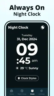 Horloge Digitale Alarme Réveil screenshot 2