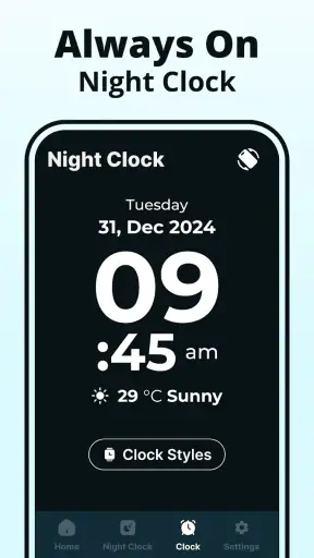 Horloge Digitale Alarme Réveil screenshot