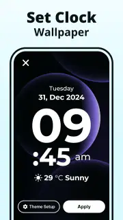 Horloge Digitale Alarme Réveil screenshot 4
