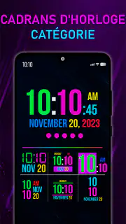 Horloge Fond D'écran screenshot 6