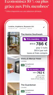 Hotels.com: Hôtels et Voyage screenshot 3