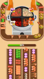 Hotpot Loop: Food Sort screenshot 3