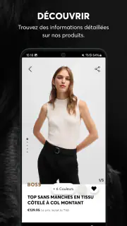 HUGO BOSS - mode haut de gamme screenshot 5