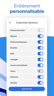 IA Constructeur de CV PDF screenshot 6