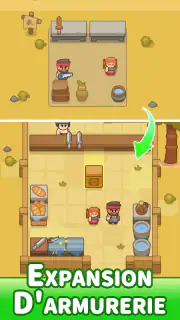 Idle Magasin D'armes screenshot 4