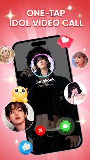 Idol Prank Video, Call & Chat screenshot 2