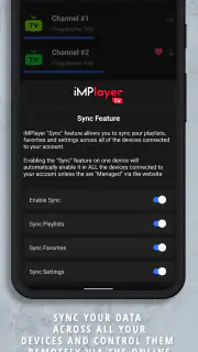 iMPlayer Mobile IPTV Player screenshot 5