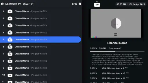 iMPlayer TV IPTV Player screenshot 3