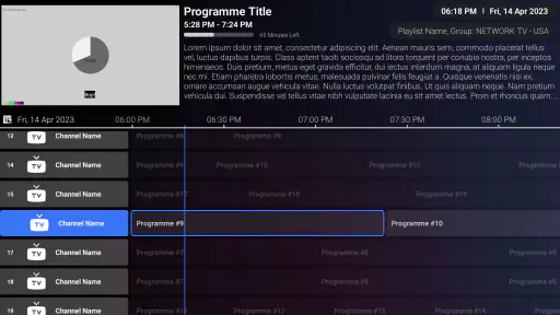 iMPlayer TV IPTV Player screenshot 8