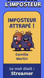 Imposteur: qui est l’espion? screenshot 3