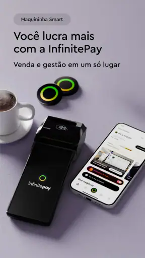 InfinitePay Tap Conta Pix e IA screenshot