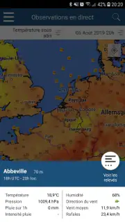 Infoclimat - alertes et météo  screenshot 7