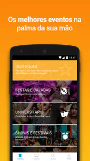 Ingresse - Ingressos e Eventos screenshot 1