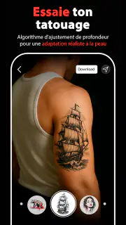 Inkit - Simulateur Tatouage screenshot 3