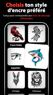 Inkit - Simulateur Tatouage screenshot 5