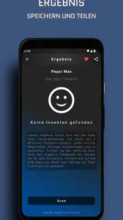 Insekten Lebensmittel Scanner screenshot 3