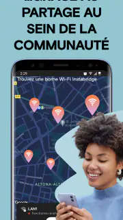 Instabridge: Carte Wi-Fi screenshot 3