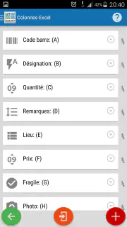 Inventaire + Codes barre screenshot 8