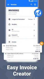 Facture - Invoice Maker Facile screenshot 8
