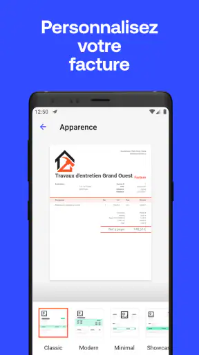 Invoice2go : devis et factures screenshot