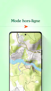 Iphigénie carte IGN hors ligne screenshot 4