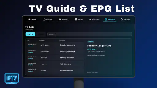 IPTV - Android TV screenshot 5