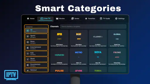 IPTV - Android TV screenshot 6