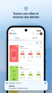 IQAir AirVisual | Qualité Air screenshot 3
