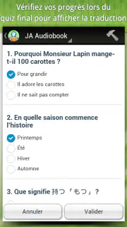 JA Audiobook Apprends Japonais screenshot 6