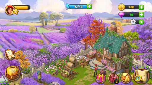 Jardin de Toscane-Jeu de ferme screenshot 2