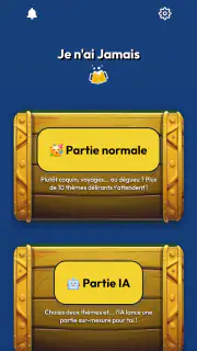 Je n’ai Jamais – IA version screenshot 1