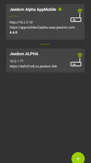 Jeedom App screenshot 3