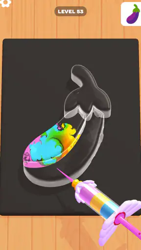 Jelly Dye : Jeu ASMR screenshot