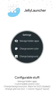 JellyLauncher for Wear OS™ screenshot 2